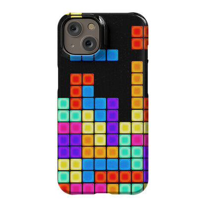 Tetris Pattern Phone Case