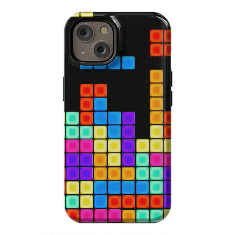 Tetris Pattern Phone Case