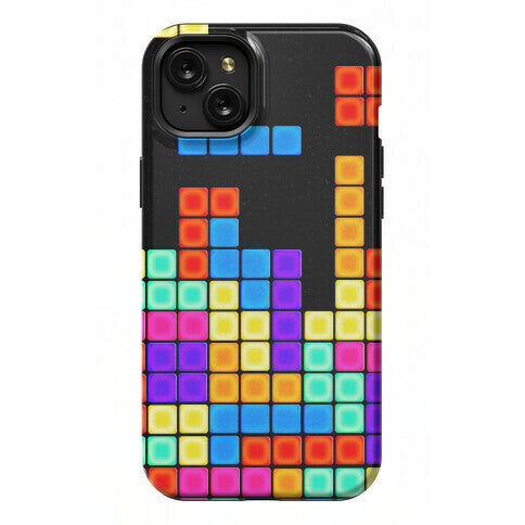 Tetris Pattern Phone Case