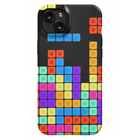 Tetris Pattern Phone Case