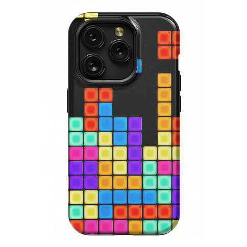 Tetris Pattern Phone Case