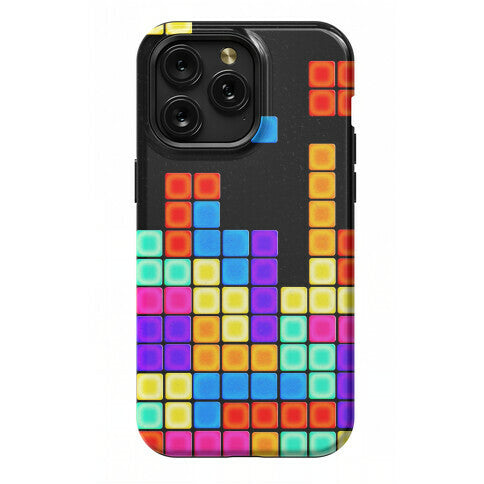 Tetris Pattern Phone Case