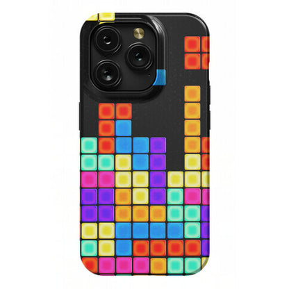 Tetris Pattern Phone Case