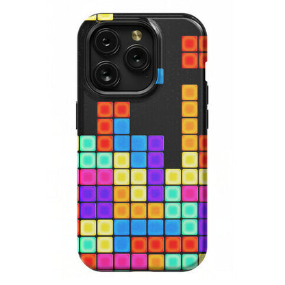 Tetris Pattern Phone Case