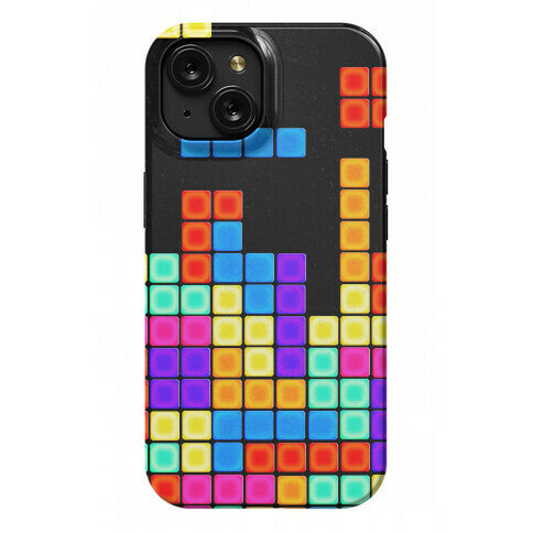 Tetris Pattern Phone Case