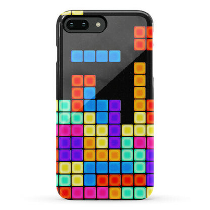 Tetris Pattern Phone Case