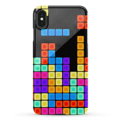 Tetris Pattern Phone Case