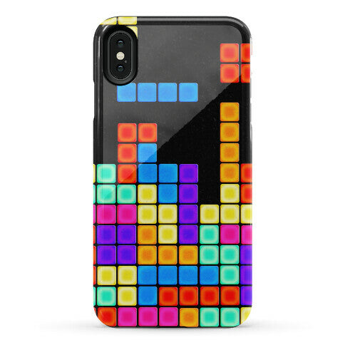 Tetris Pattern Phone Case