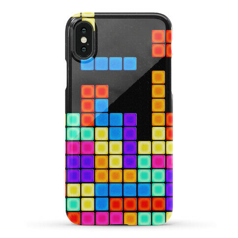 Tetris Pattern Phone Case