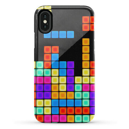 Tetris Pattern Phone Case