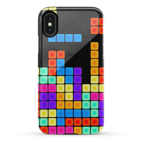 Tetris Pattern Phone Case