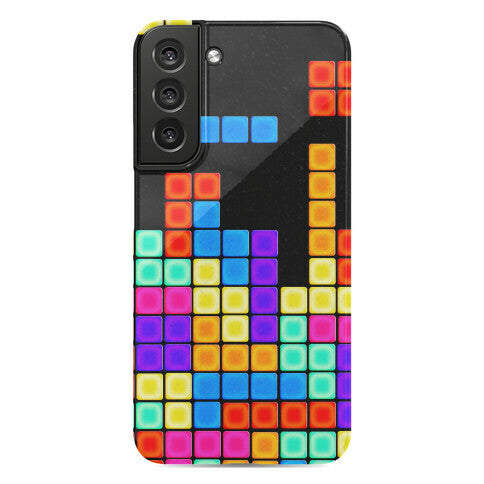Tetris Pattern Phone Case