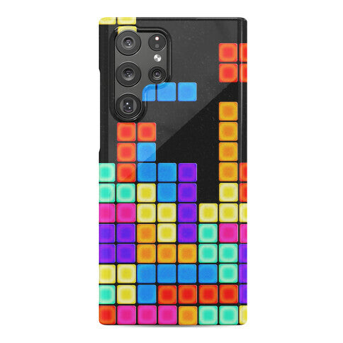 Tetris Pattern Phone Case