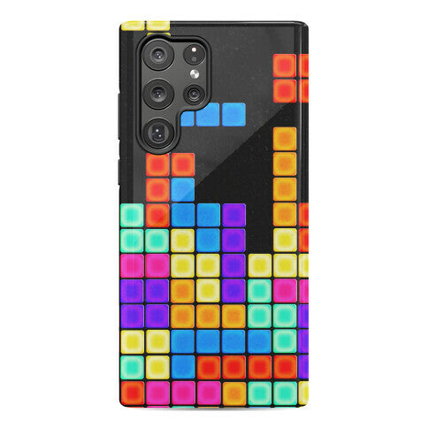 Tetris Pattern Phone Case