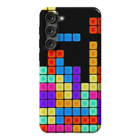 Tetris Pattern Phone Case