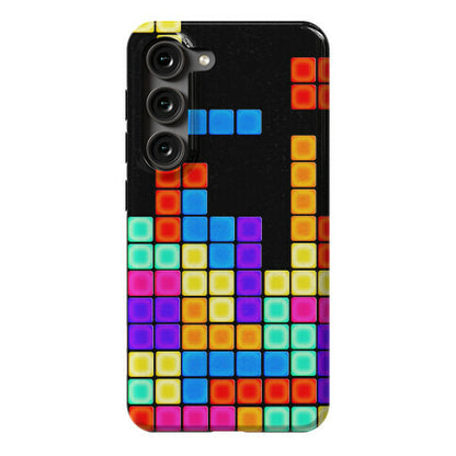 Tetris Pattern Phone Case