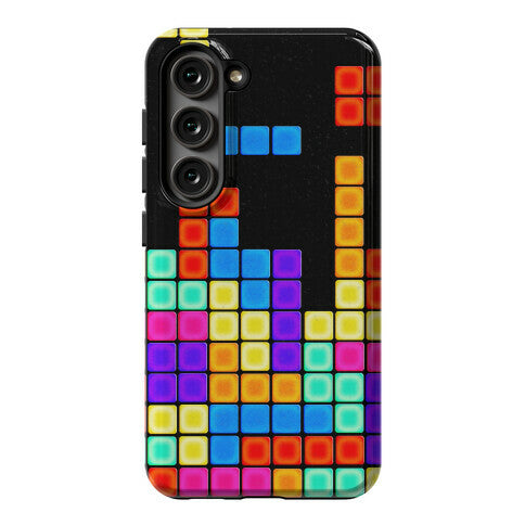 Tetris Pattern Phone Case