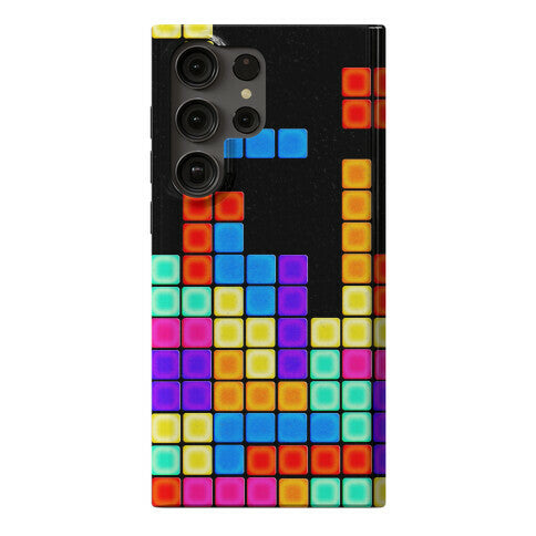 Tetris Pattern Phone Case