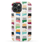 Cats In Scarfs Pattern Phone Case