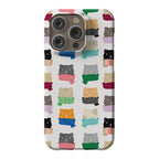Cats In Scarfs Pattern Phone Case