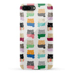 Cats In Scarfs Pattern Phone Case