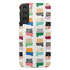 Cats In Scarfs Pattern Phone Case