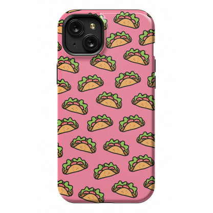 Taco Pattern Phone Case