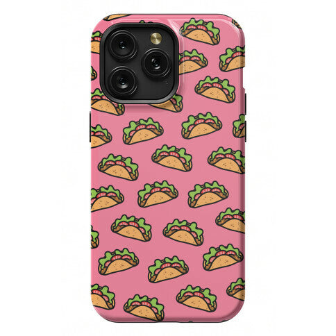 Taco Pattern Phone Case