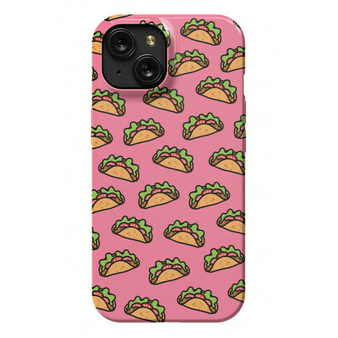 Taco Pattern Phone Case