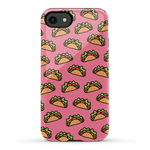 Taco Pattern Phone Case