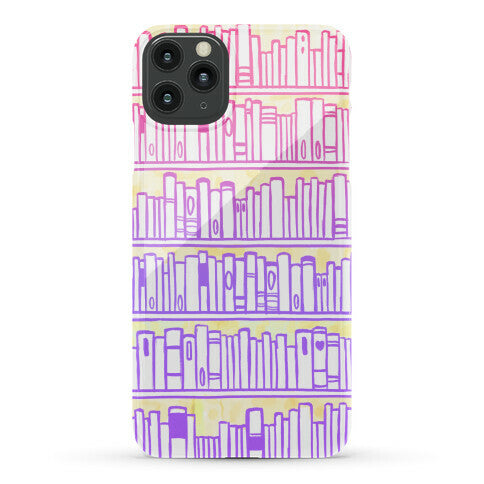 Bookshelf Pattern Phone Case