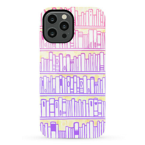 Bookshelf Pattern Phone Case
