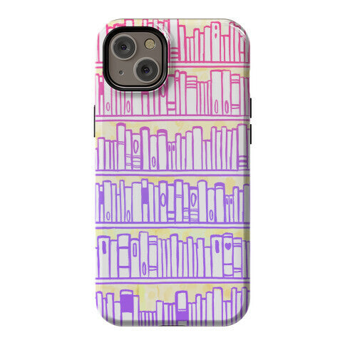 Bookshelf Pattern Phone Case