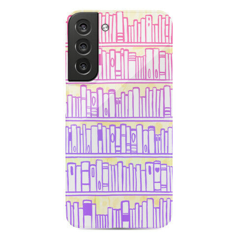 Bookshelf Pattern Phone Case
