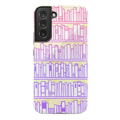 Bookshelf Pattern Phone Case