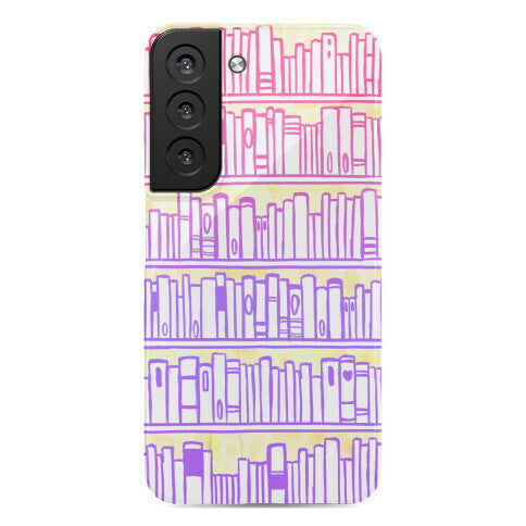 Bookshelf Pattern Phone Case