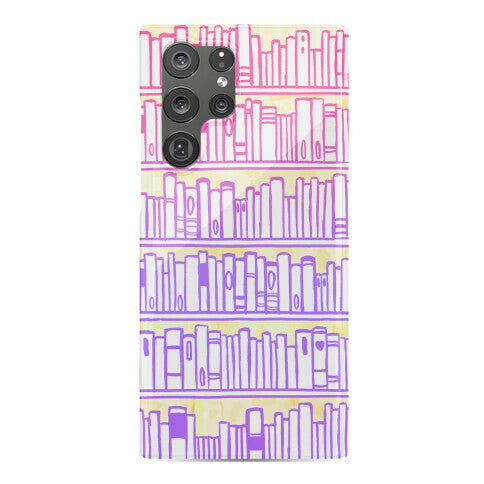 Bookshelf Pattern Phone Case