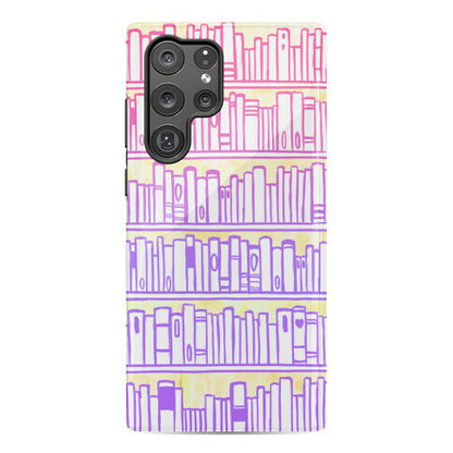 Bookshelf Pattern Phone Case