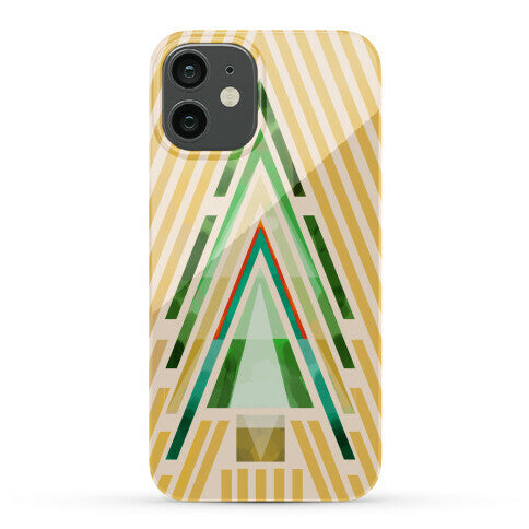 Geometric Summer Tree Phone Case