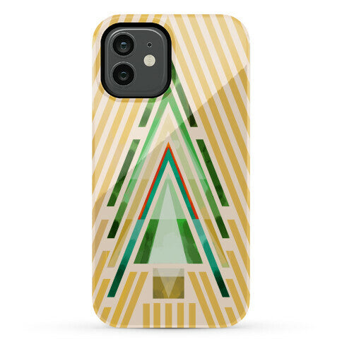 Geometric Summer Tree Phone Case