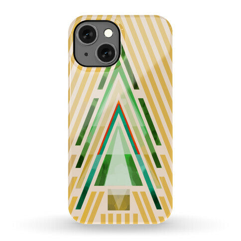 Geometric Summer Tree Phone Case