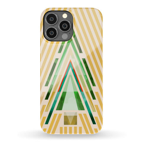 Geometric Summer Tree Phone Case