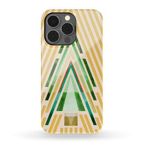 Geometric Summer Tree Phone Case