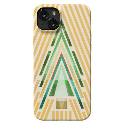 Geometric Summer Tree Phone Case