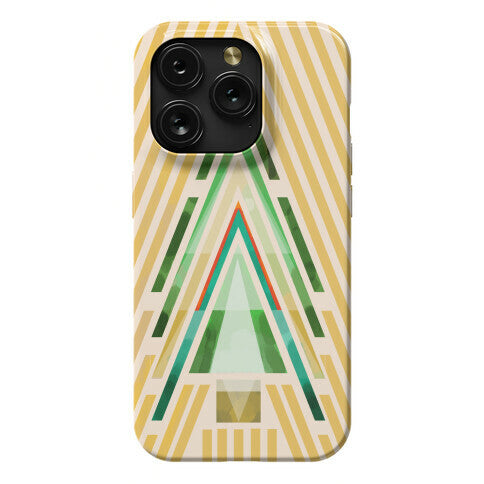 Geometric Summer Tree Phone Case