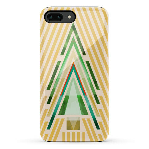 Geometric Summer Tree Phone Case