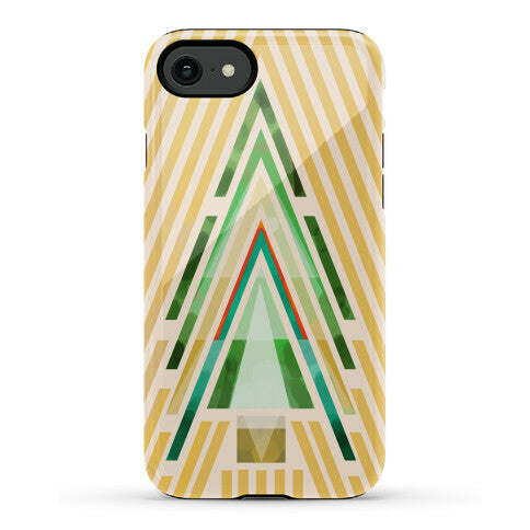 Geometric Summer Tree Phone Case
