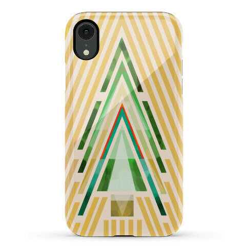 Geometric Summer Tree Phone Case