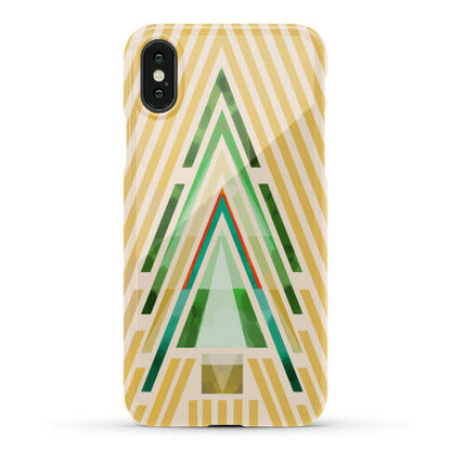 Geometric Summer Tree Phone Case