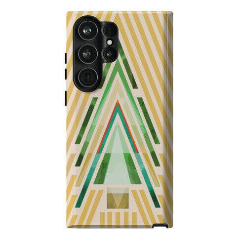 Geometric Summer Tree Phone Case